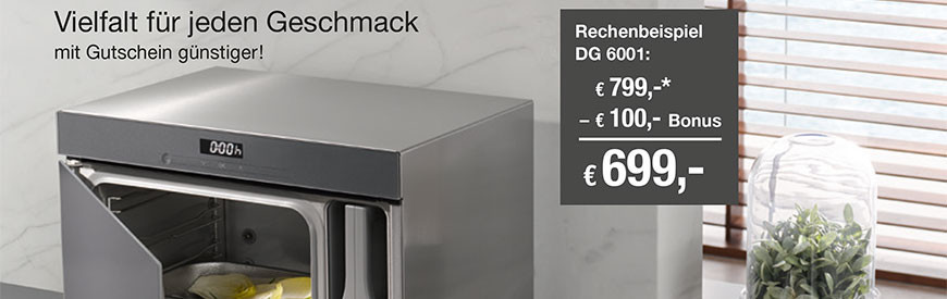 EK Kammerhofer | Dampfgarer € 100,- Cashback Aktion